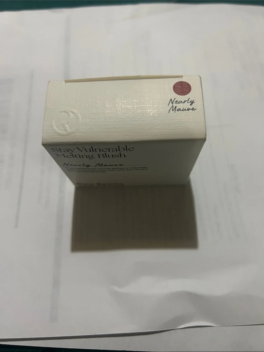 Rare Beauty Nearly Mauve Cream Blush